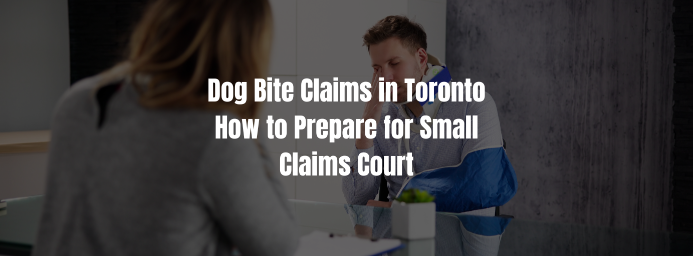 dog bite small claims court