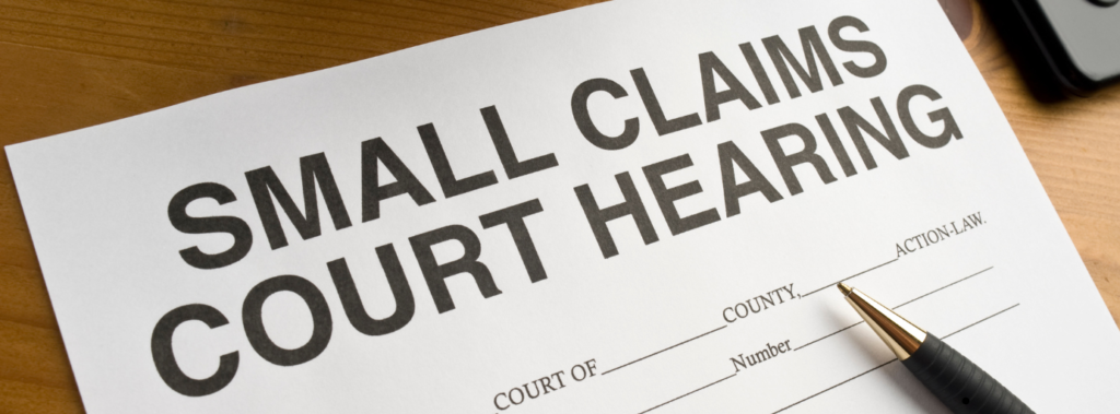 Small Claims Court 
Toronto