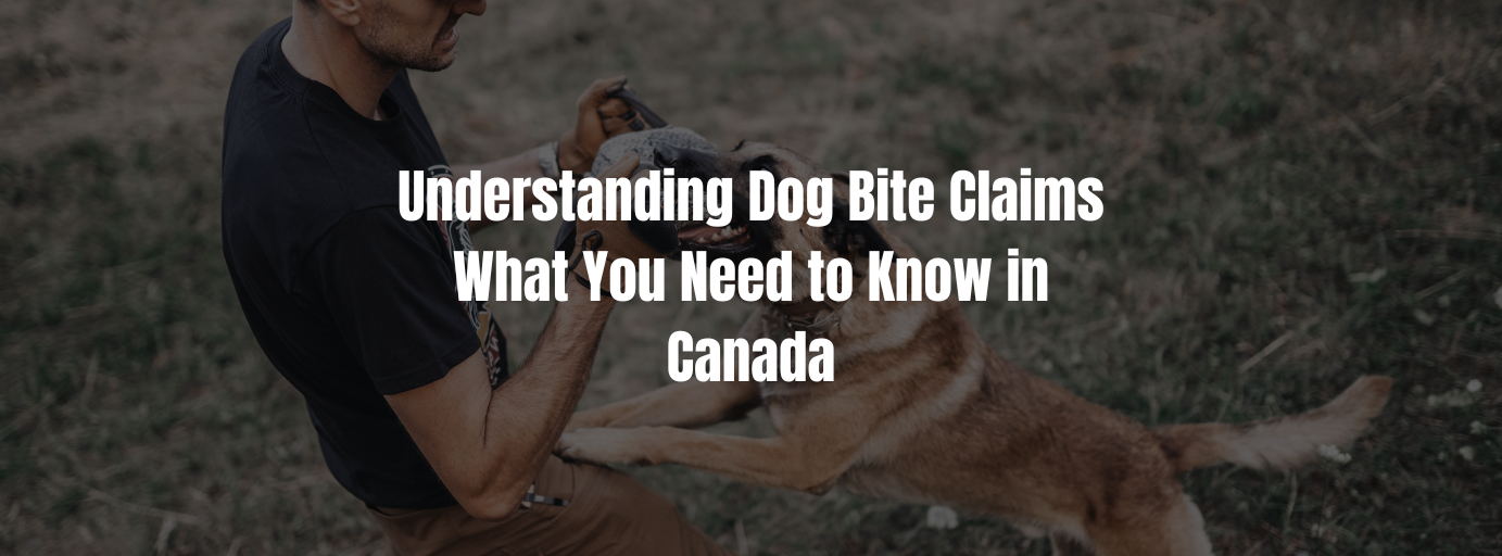 Dog Bite Claims in Canada